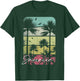 Jamaica Retro Vintage Beach Surf Surfing Cruise Sunset Women Kids T-Shirt - T-Shirt | Forest