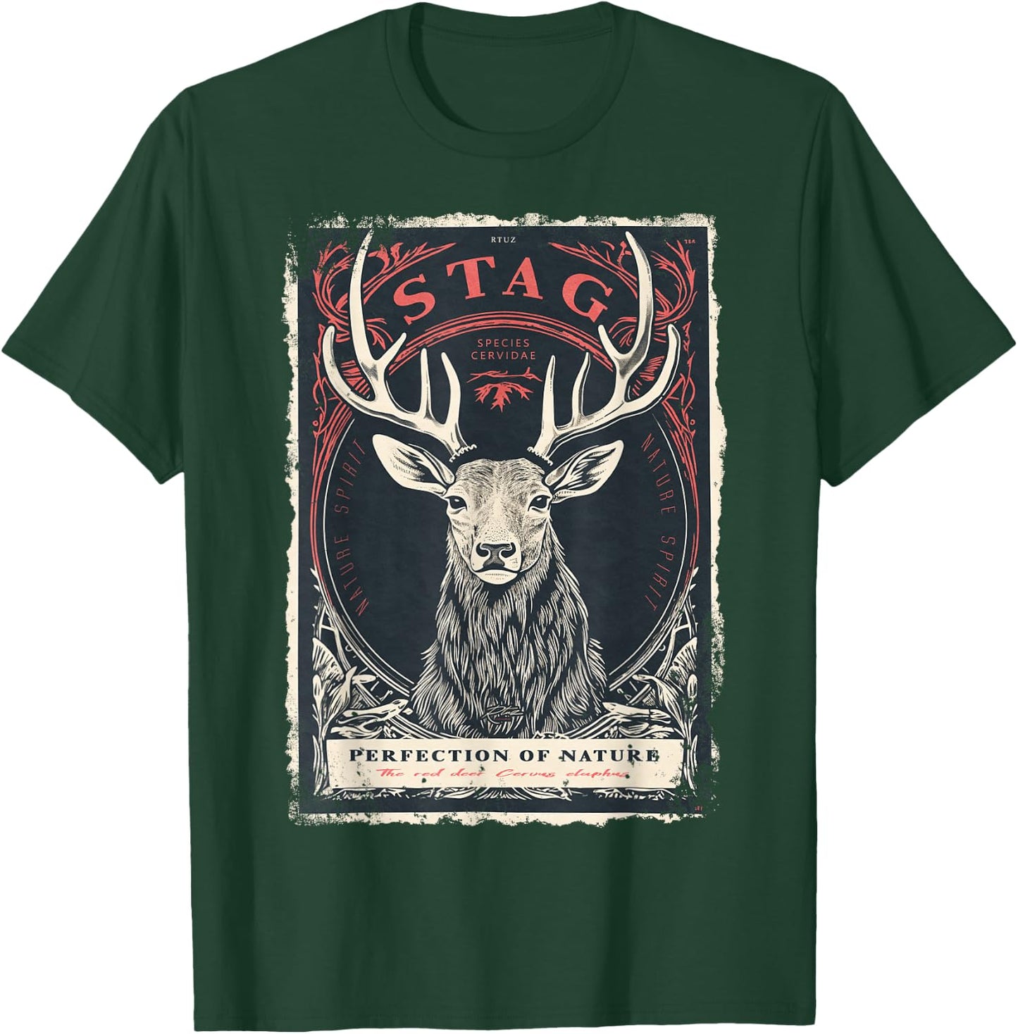 Aesthetic Retro Fashion Vintage Fashion Women Men Streetwear T-Shirt - T-Shirt | Forest