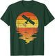 Satellite shirt retro sunset 70s vintage Satellite T-Shirt - T-Shirt | Forest