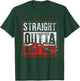 Straight Out of the Night Shift Funny Nurse T-Shirt - T-Shirt | Forest