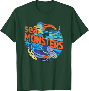 Disney Pixar Luca & Alberto Sea Monsters T-Shirt - T-Shirt | Forest