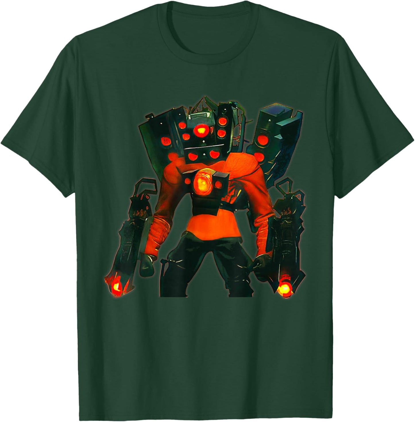 Skibidi Toilet Speakerman Cameraman, Toilet ,Tvman T-Shirt - T-Shirt | Forest