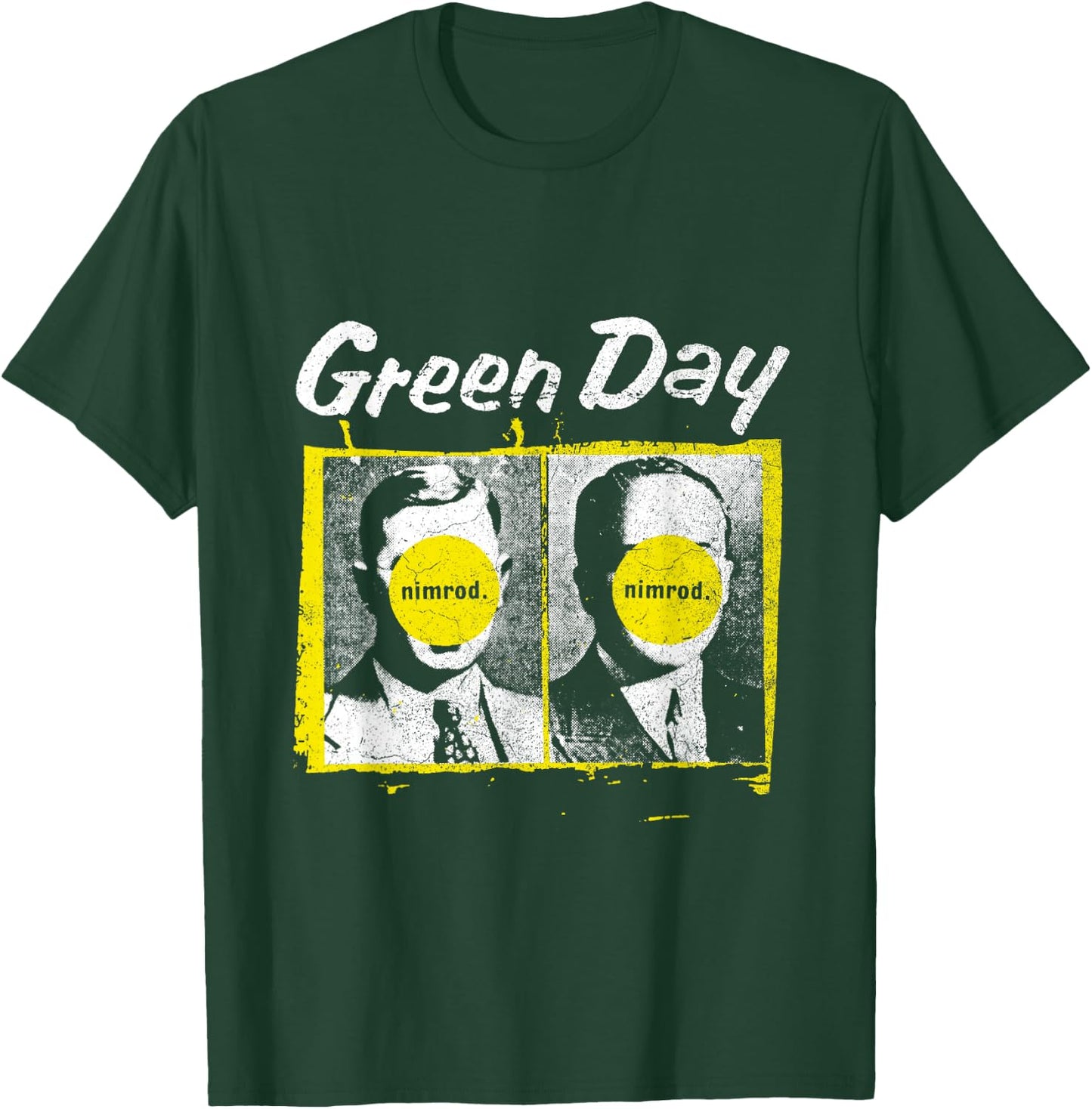 Green Day Nimrod T-Shirt - T-Shirt | Forest
