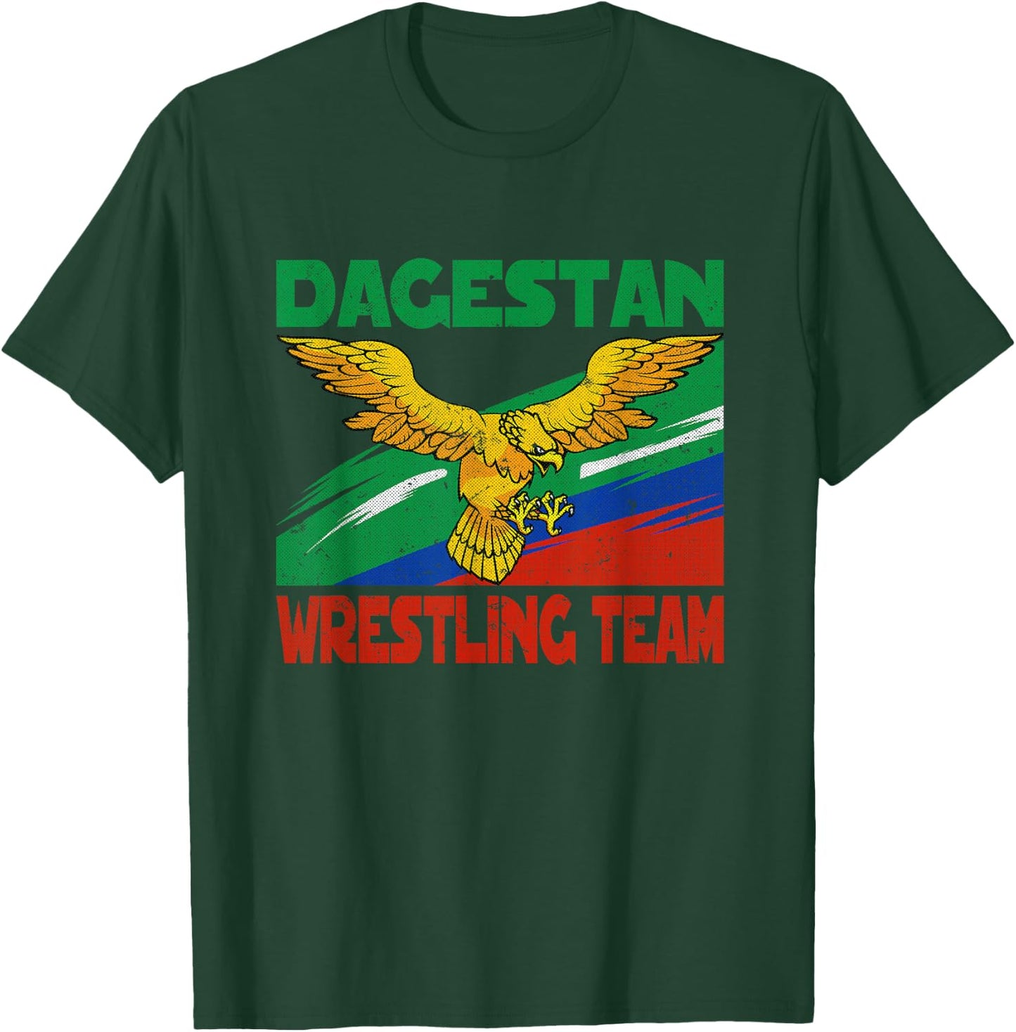 Dagestan Wrestling Team. Caucasus Fighter for Wrestlers T-Shirt - T-Shirt | Forest