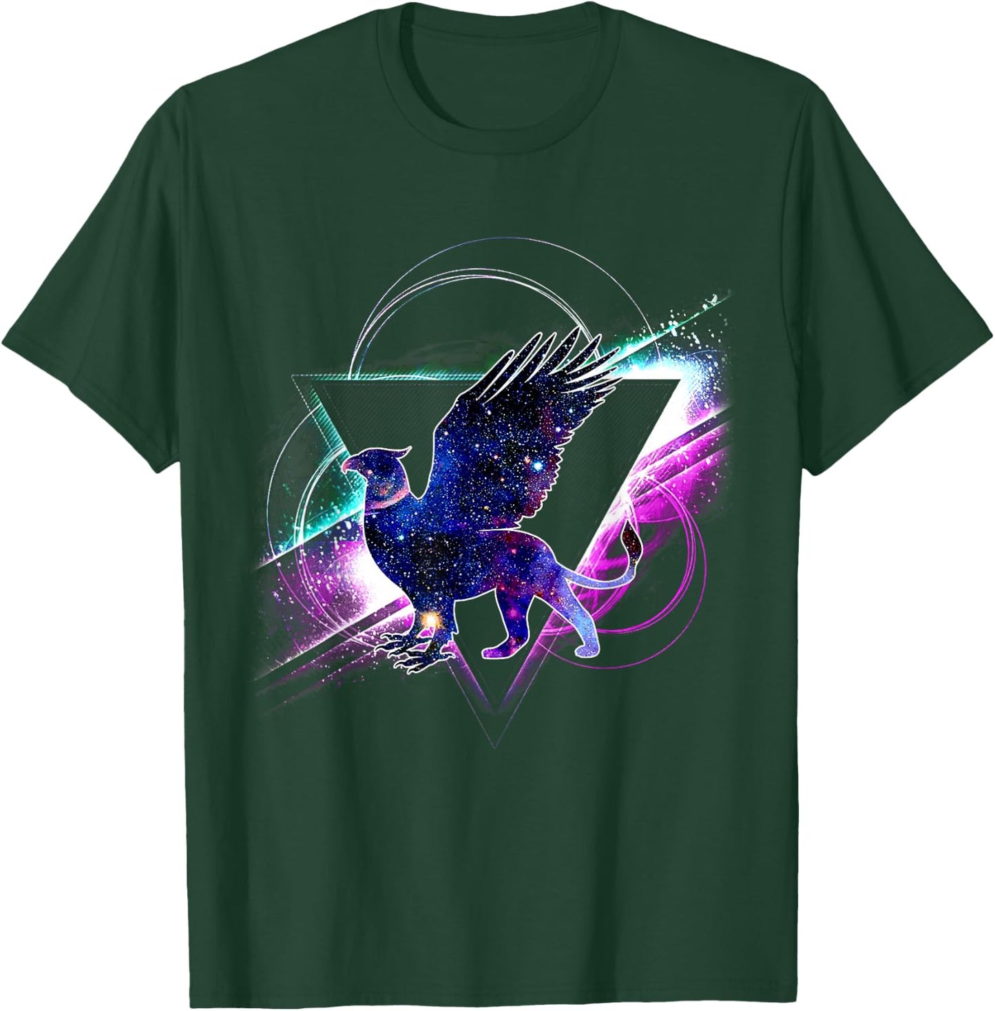 Aesthetic Galaxy Griffin T-Shirt - T-Shirt | Forest
