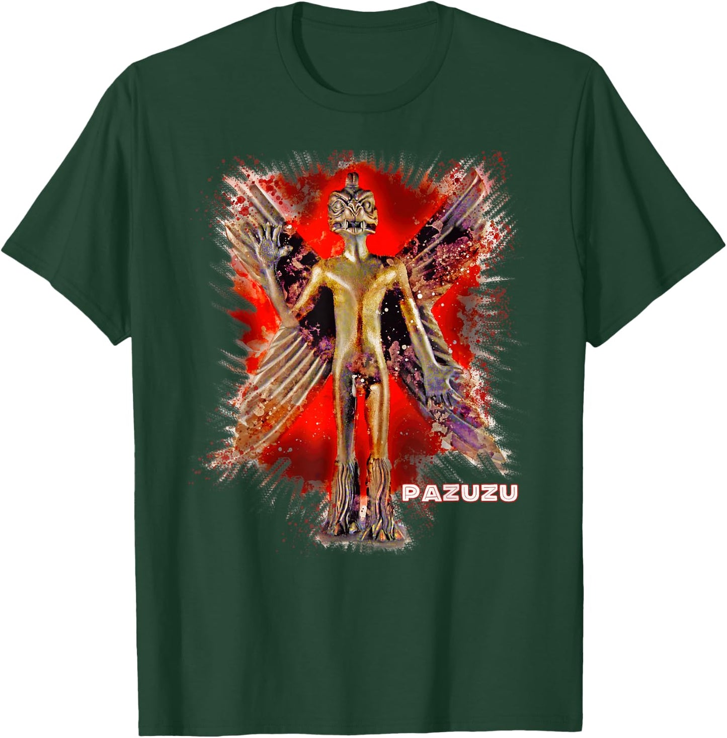 Pazuzu Demon T-Shirt - T-Shirt | Forest