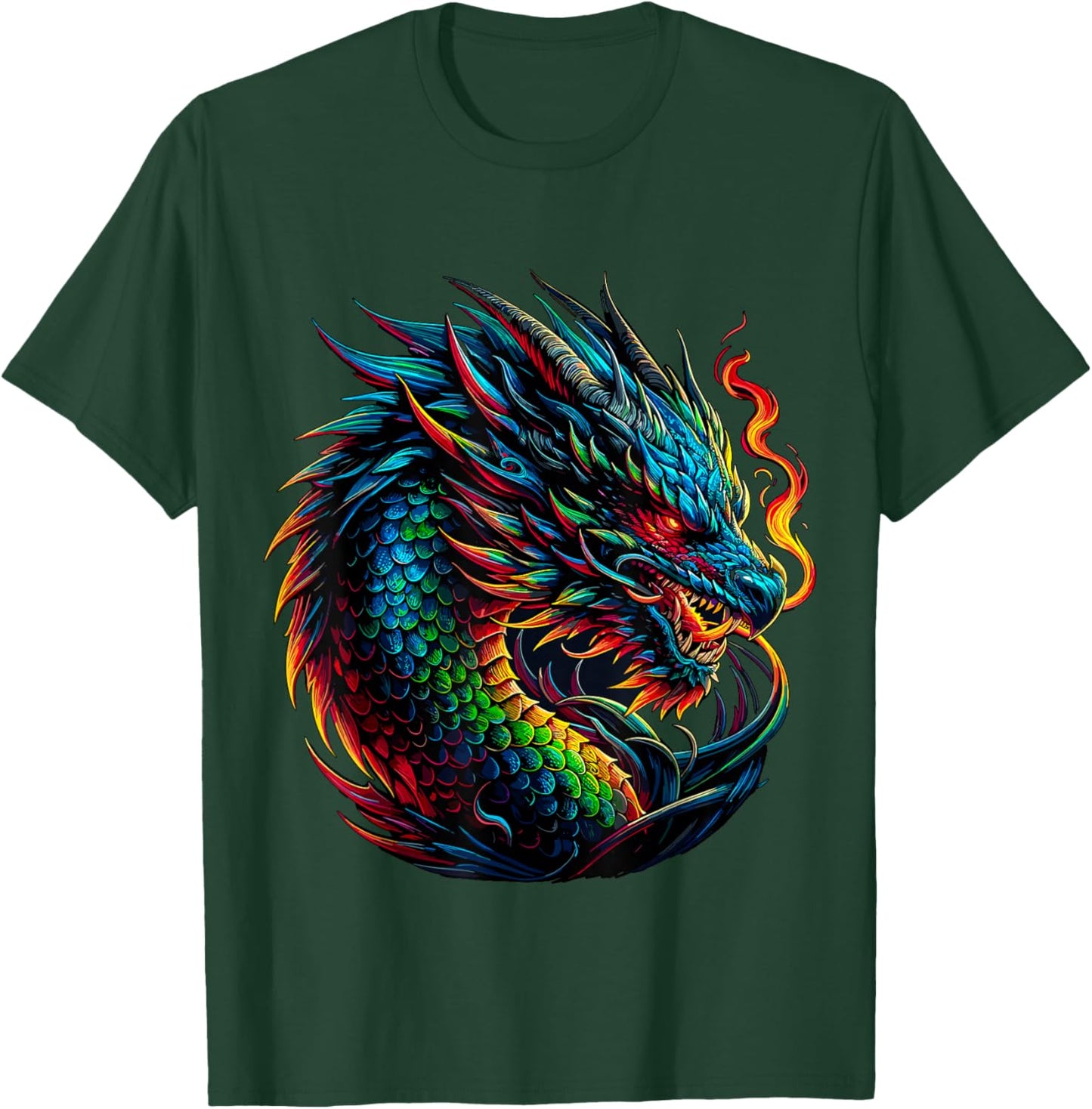 Fantasy Dragon T-Shirt - T-Shirt | Forest