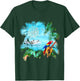 Beachside Dream Seaplane, Parrot, and Guitar T-Shirt - T-Shirt | Forest