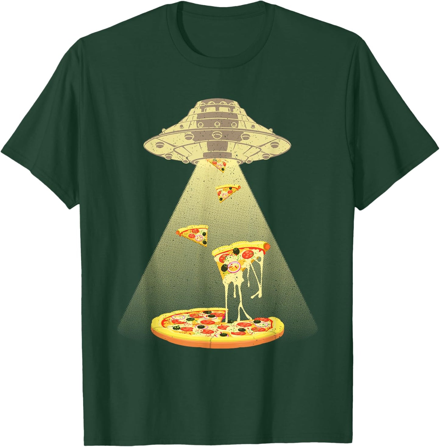 Cool Pizza Art Women Kids Italian Food Pizza Lover T-Shirt - T-Shirt | Forest
