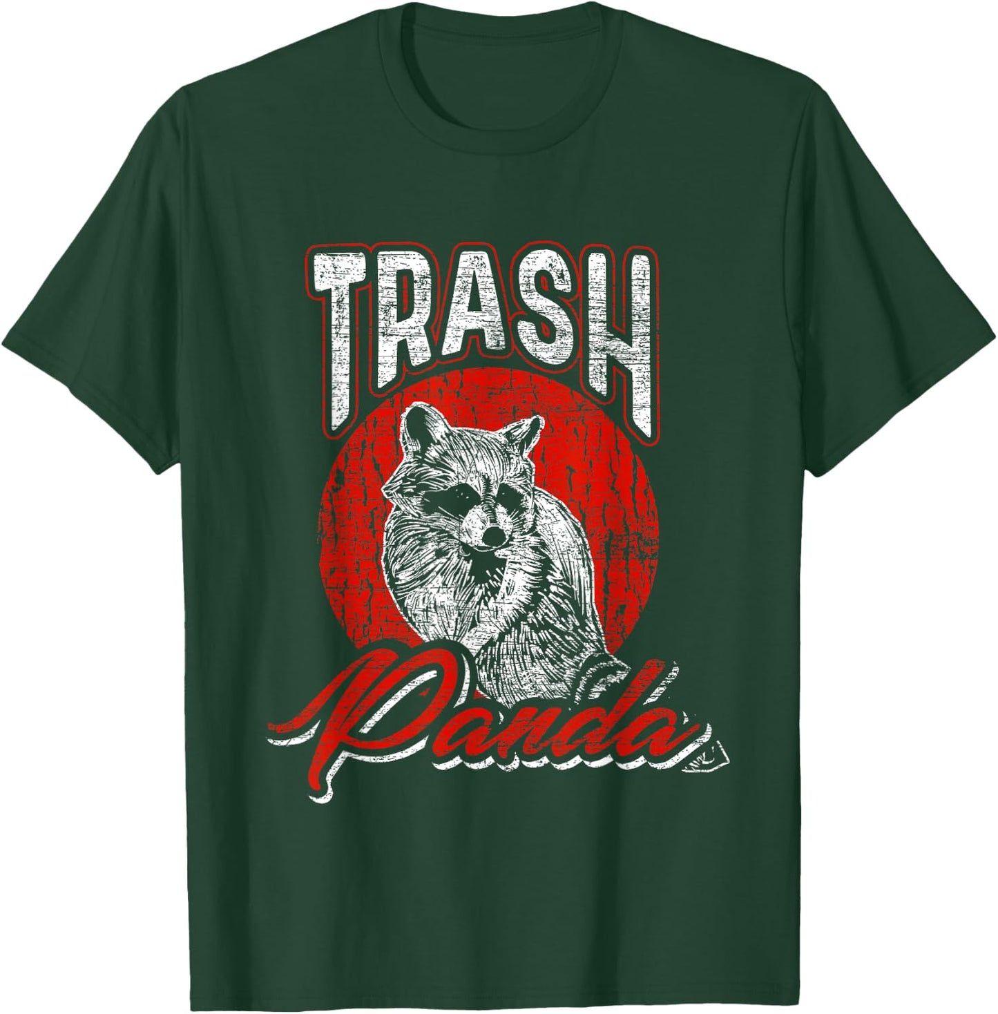 Trash Panda Raccoon T-Shirt - T-Shirt | Forest