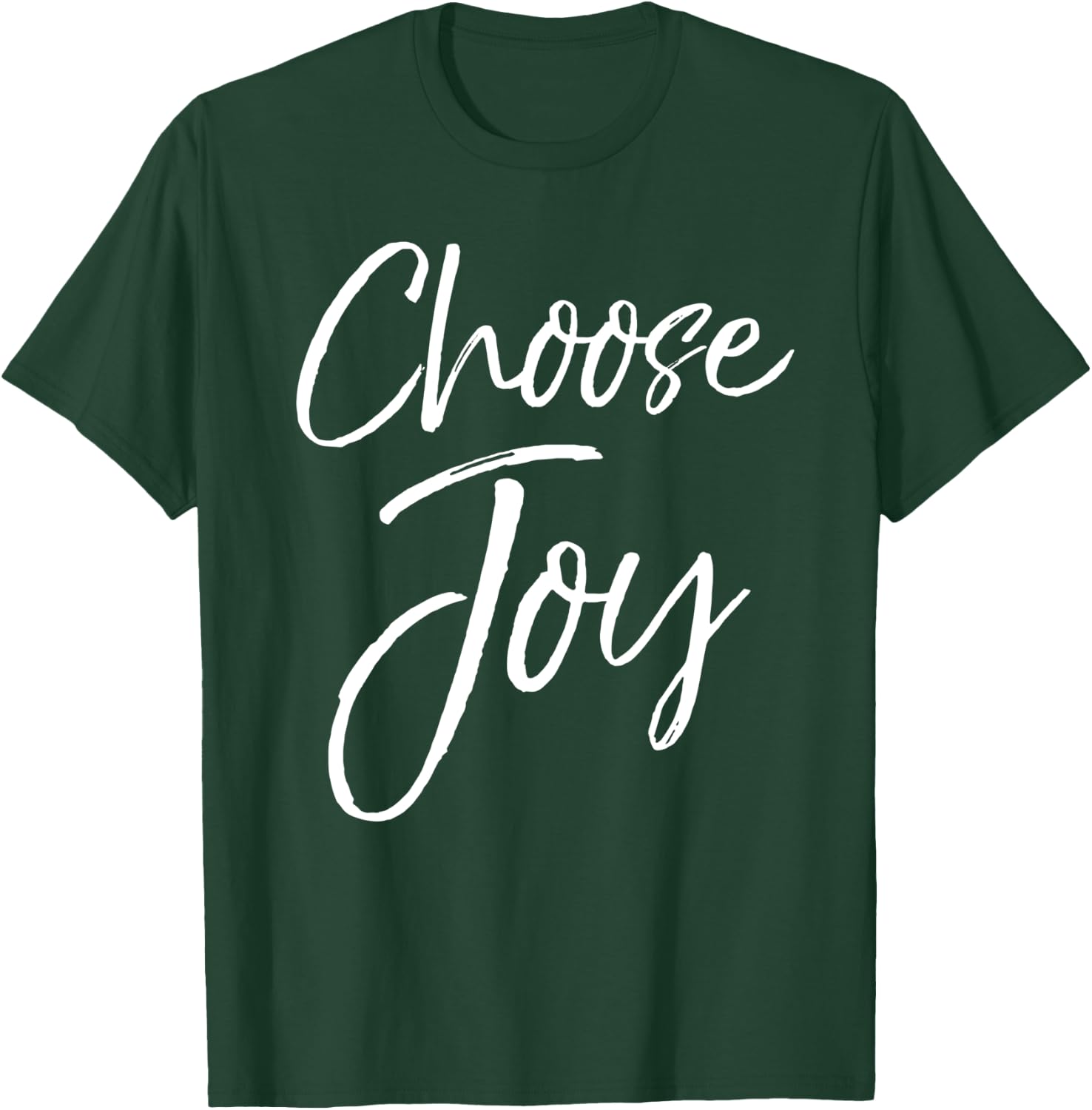 Christian Joyful Quote Cute Jesus Gifts Choose Joy T-Shirt - T-Shirt | Forest