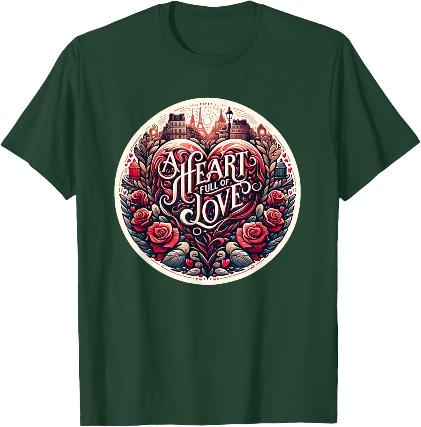 A Heart Full Of Love French Revolution Les Mis T-Shirt - T-Shirt | Forest