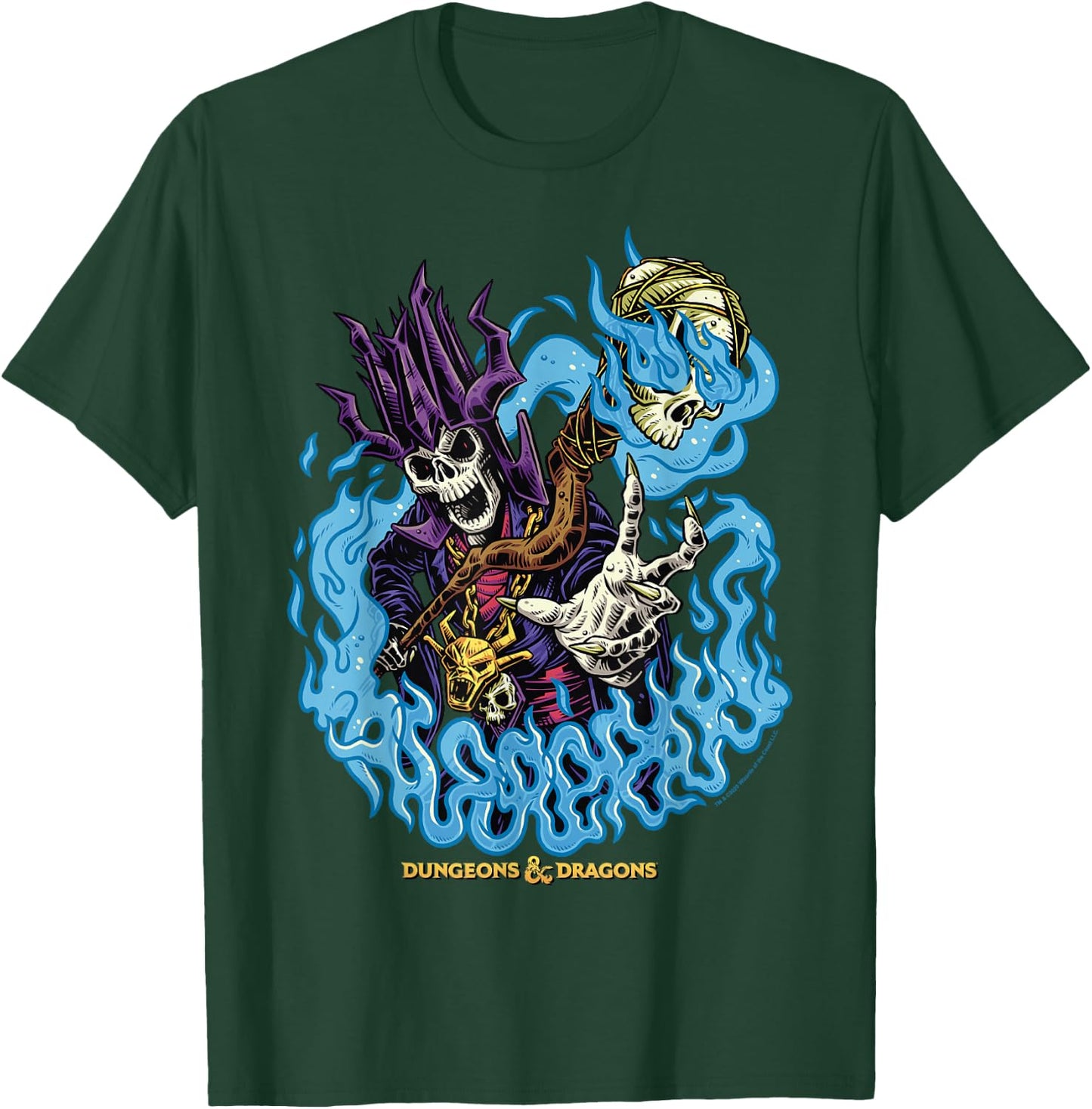Dungeons & Dragons Acererak Logo T-Shirt - T-Shirt | Forest