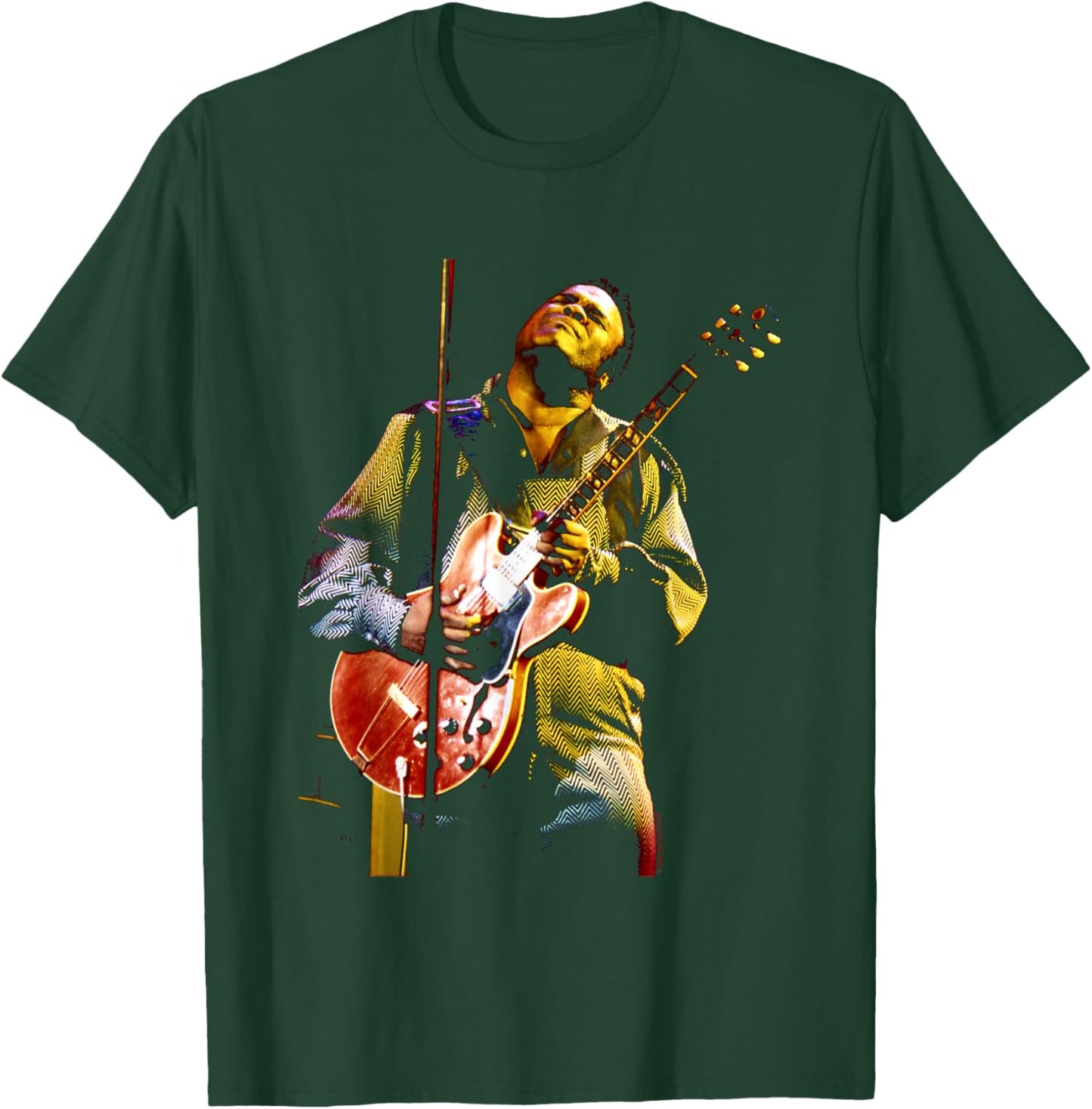 Freddie King Live By Everard Smith T-Shirt - T-Shirt | Forest