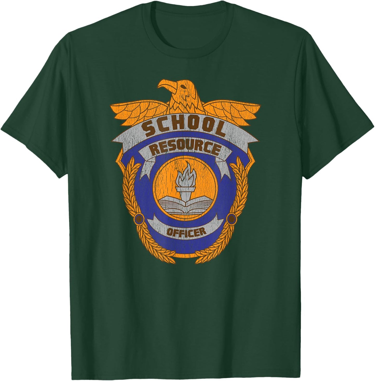 School Resource Officer Law Enforcement Safety Anti-Bullying T-Shirt - T-Shirt | Forest