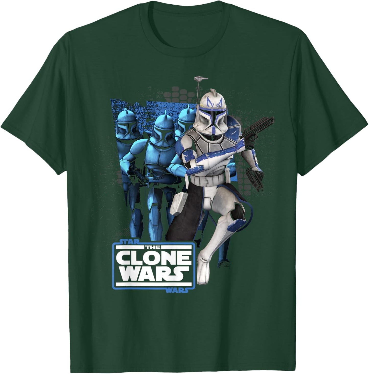 Star Wars: The Clone Wars Clone Captain Rex Mashup T-Shirt - T-Shirt | Forest