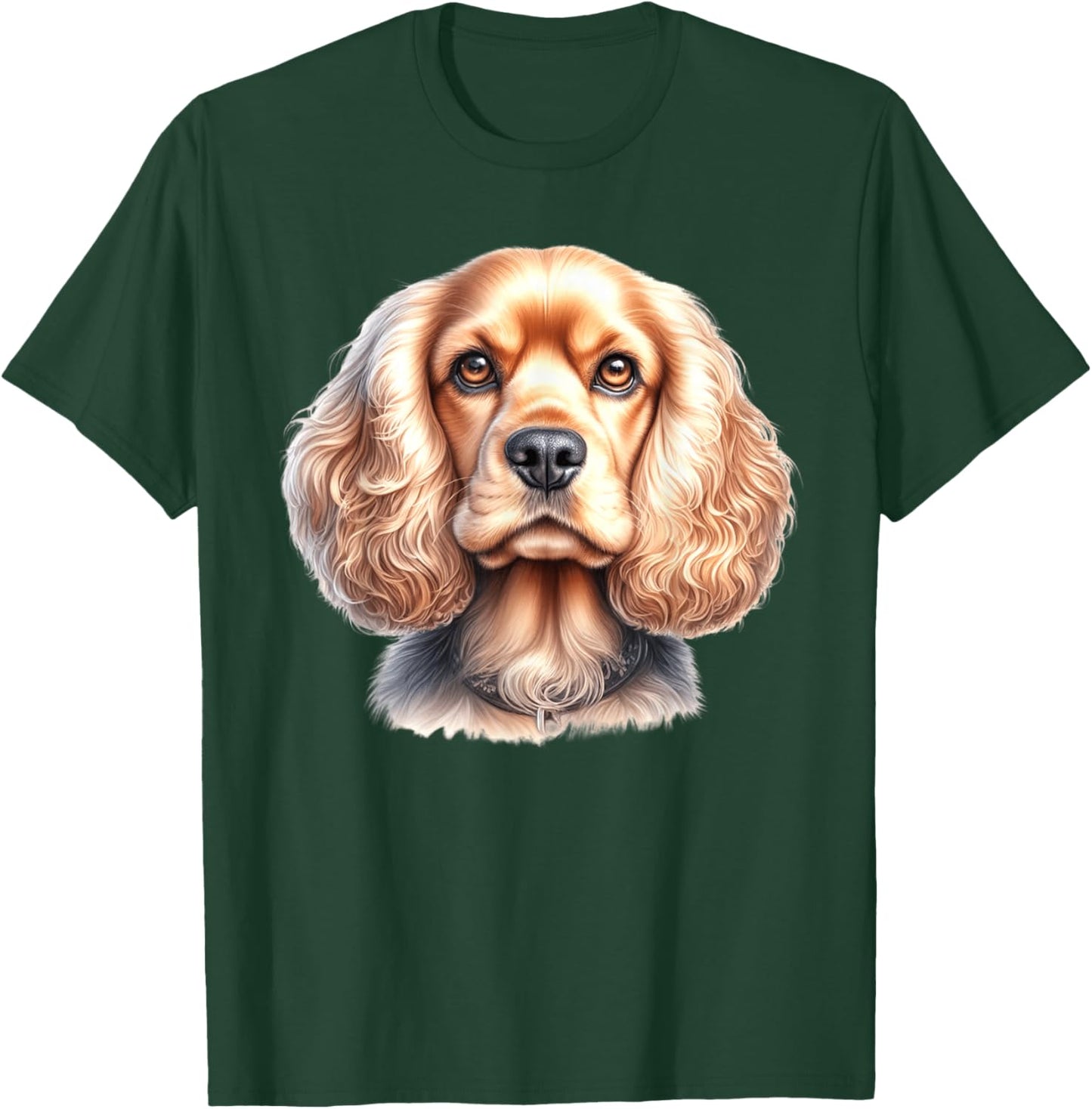 Cocker Spaniel Dog T-Shirt - T-Shirt | Forest