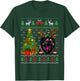 Caucasian Shepherd Dog Merry Christmas Reindeer Truck Xmas T-Shirt - T-Shirt | Forest
