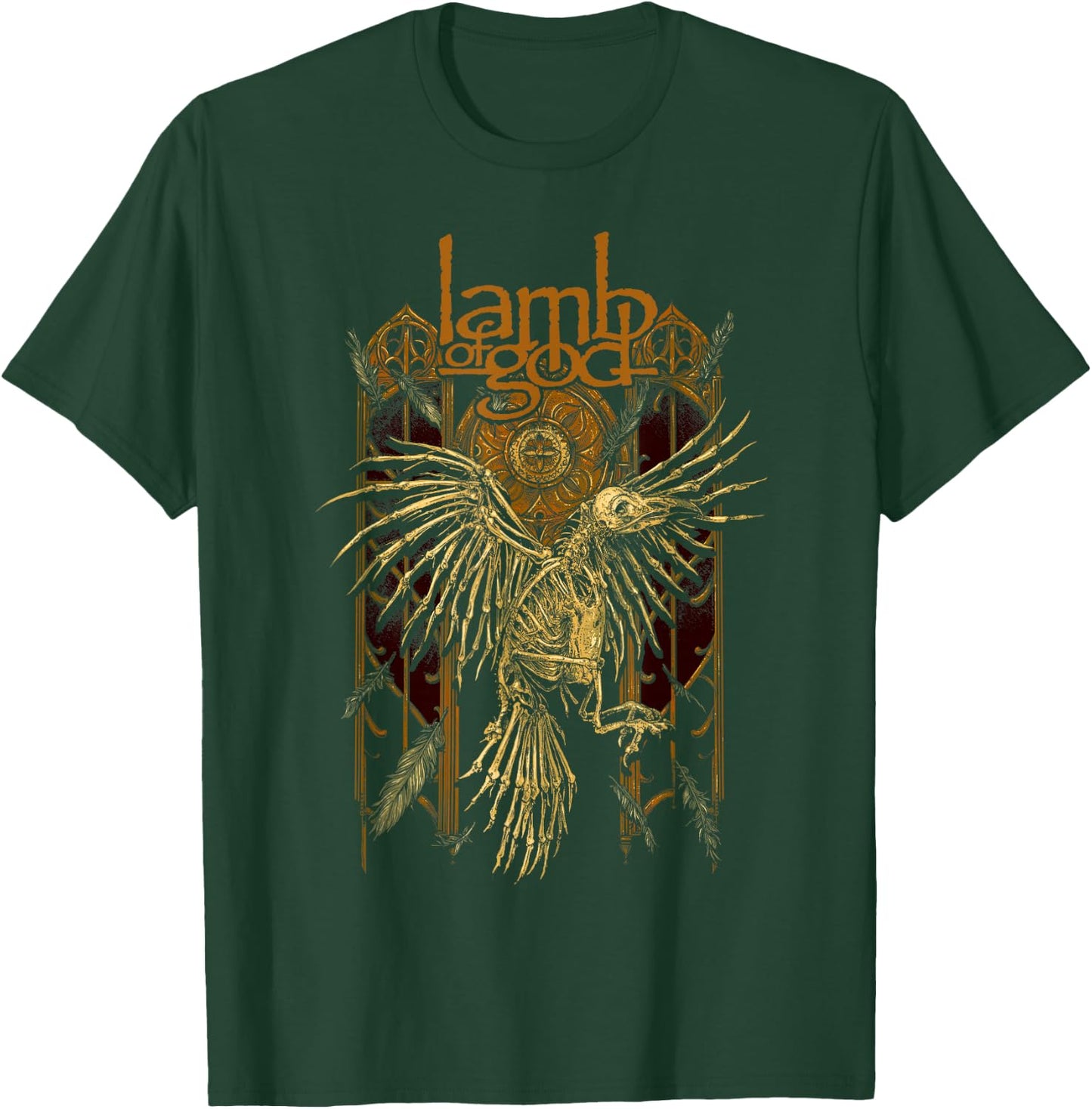 Lamb of God - Crow T-Shirt - T-Shirt | Forest