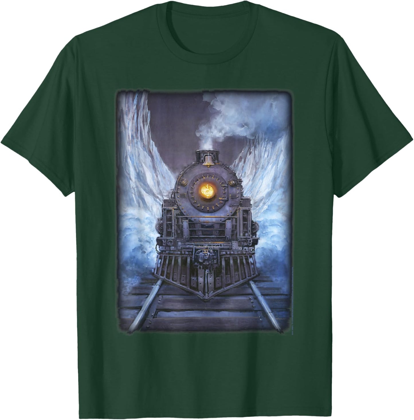 The Polar Express Train Poster T-Shirt - T-Shirt | Forest