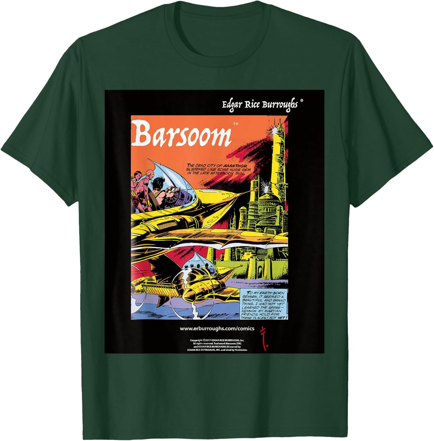 Barsoom T-Shirt - T-Shirt | Forest