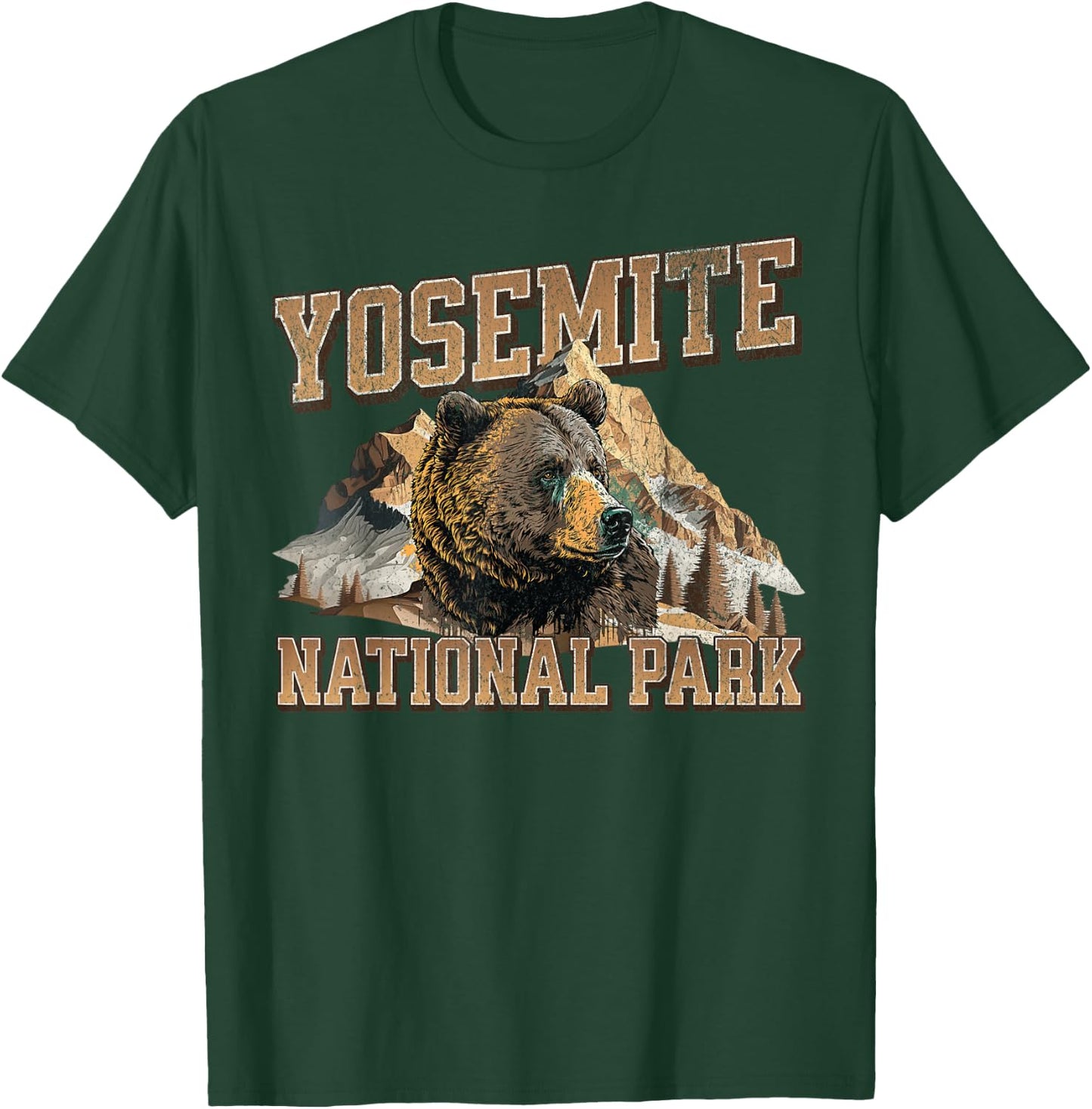 Yosemite National Park T-Shirt - T-Shirt | Forest