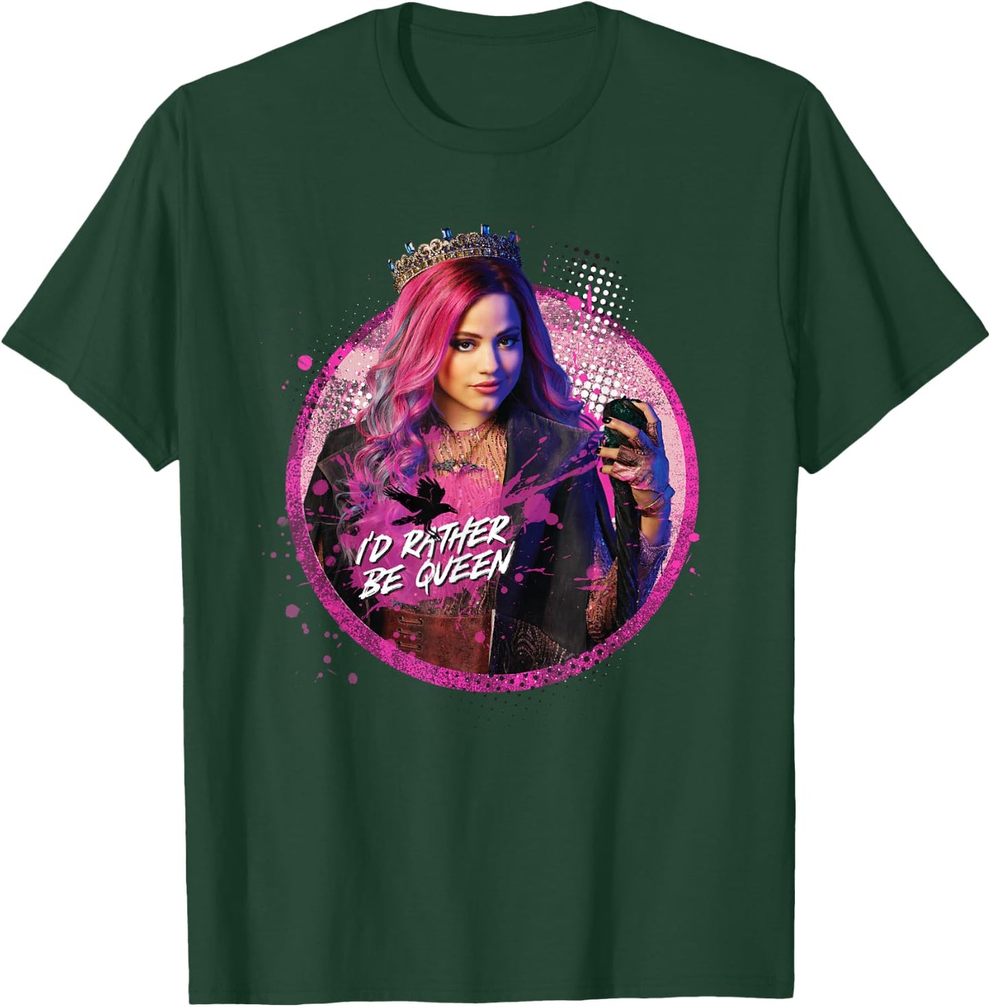 Disney Descendants 3 Audrey I'd Rather Be Queen T-Shirt - T-Shirt | Forest