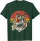 Retro Tiger T-Shirt - T-Shirt | Forest
