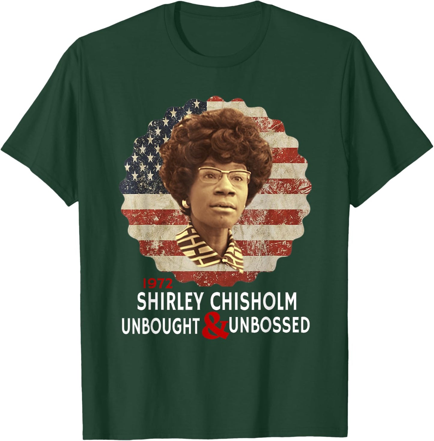 Shirley Chisholm T-Shirt - T-Shirt | Forest