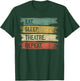 Eat Sleep Theatre Repeat Theater Tech Gifts Actor Actress T-Shirt - T-Shirt | Forest