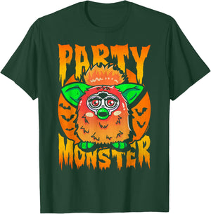 Furby Halloween Party Monster Vintage Scary Cute Poster T-Shirt - T-Shirt | Forest