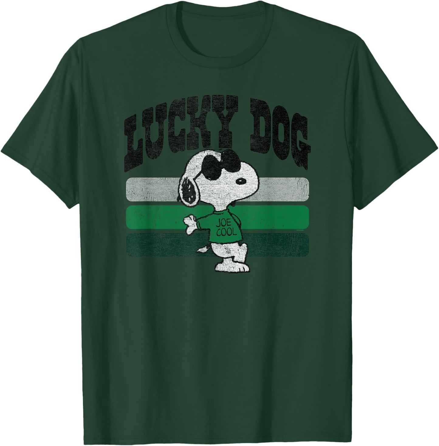 Peanuts St Patrick's Day Snoopy Lucky Dog T-Shirt - T-Shirt | Forest