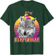 Wolf Themed Birthday Party - Cute Retro Wolves Lover T-Shirt - T-Shirt | Forest