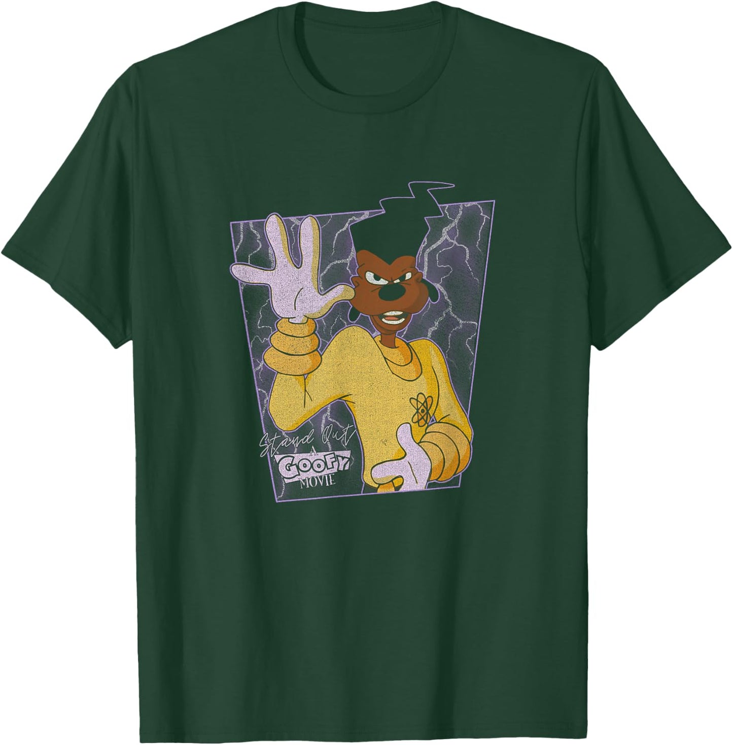 Disney Goofy Movie Powerline Poster T-Shirt - T-Shirt | Forest