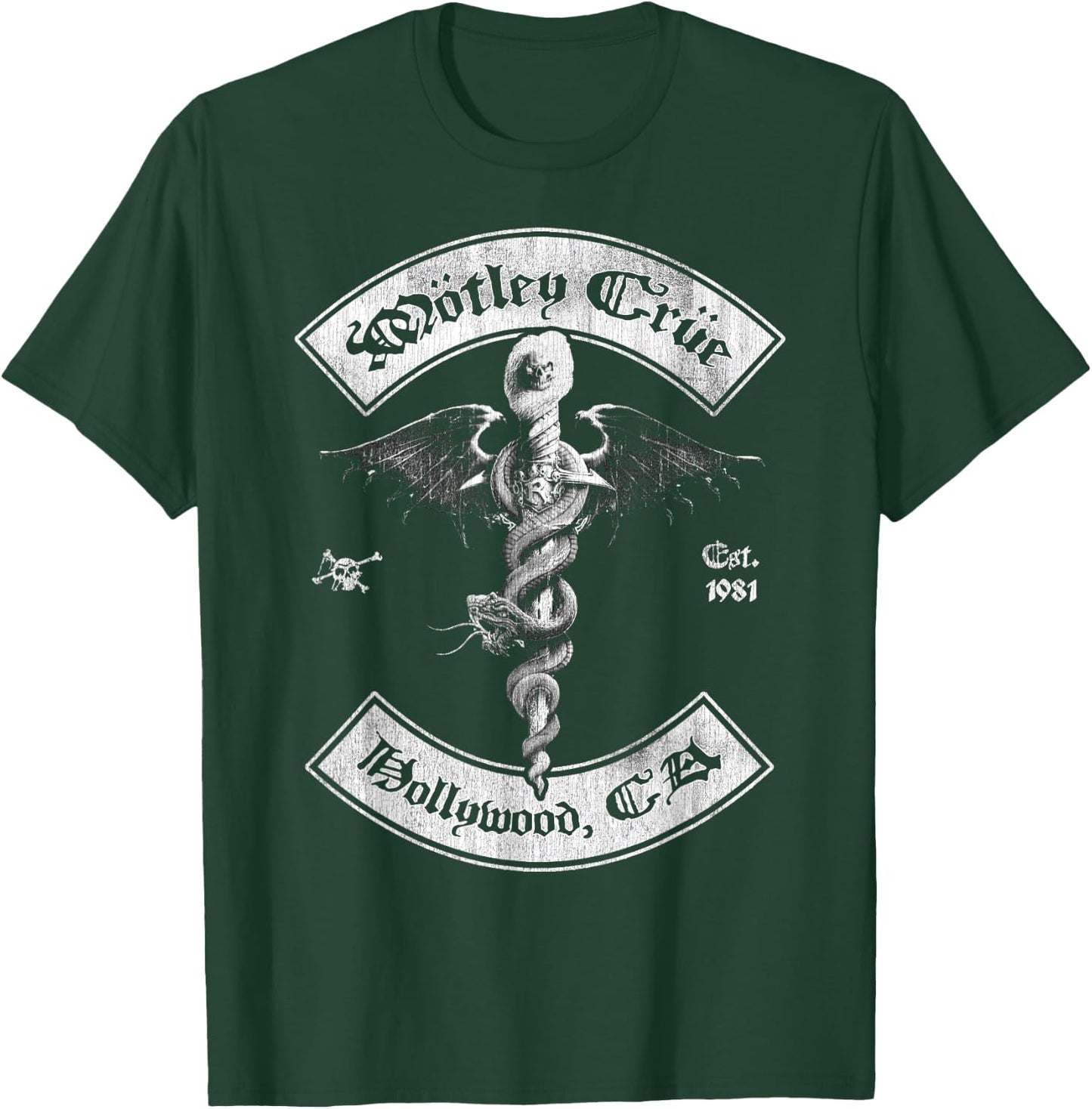 Mötley Crüe - Feelgood Hollywood '81 T-Shirt - T-Shirt | Forest