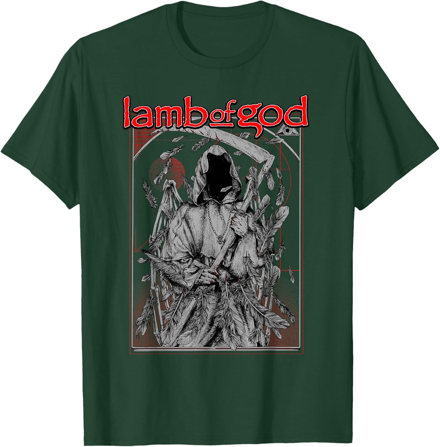 Lamb of God - Raf Reaper T-Shirt - T-Shirt | Forest