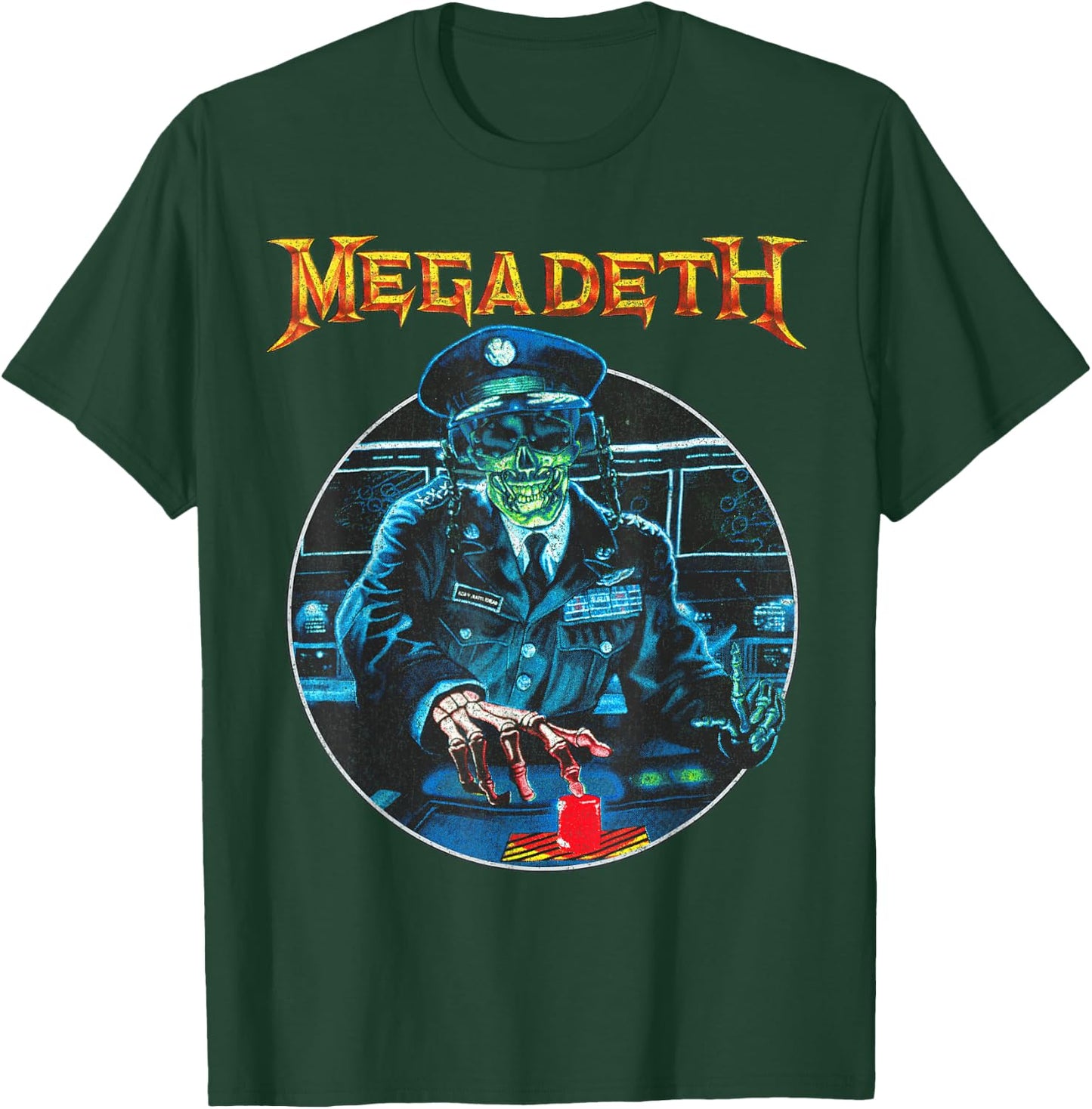 Megadeth - Vintage General Vic T-Shirt - T-Shirt | Forest