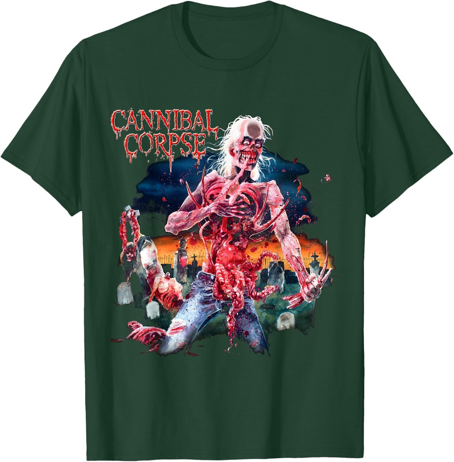 Cannibal Corpse - Official Merchandise - Eaten Back to Life T-Shirt - T-Shirt | Forest