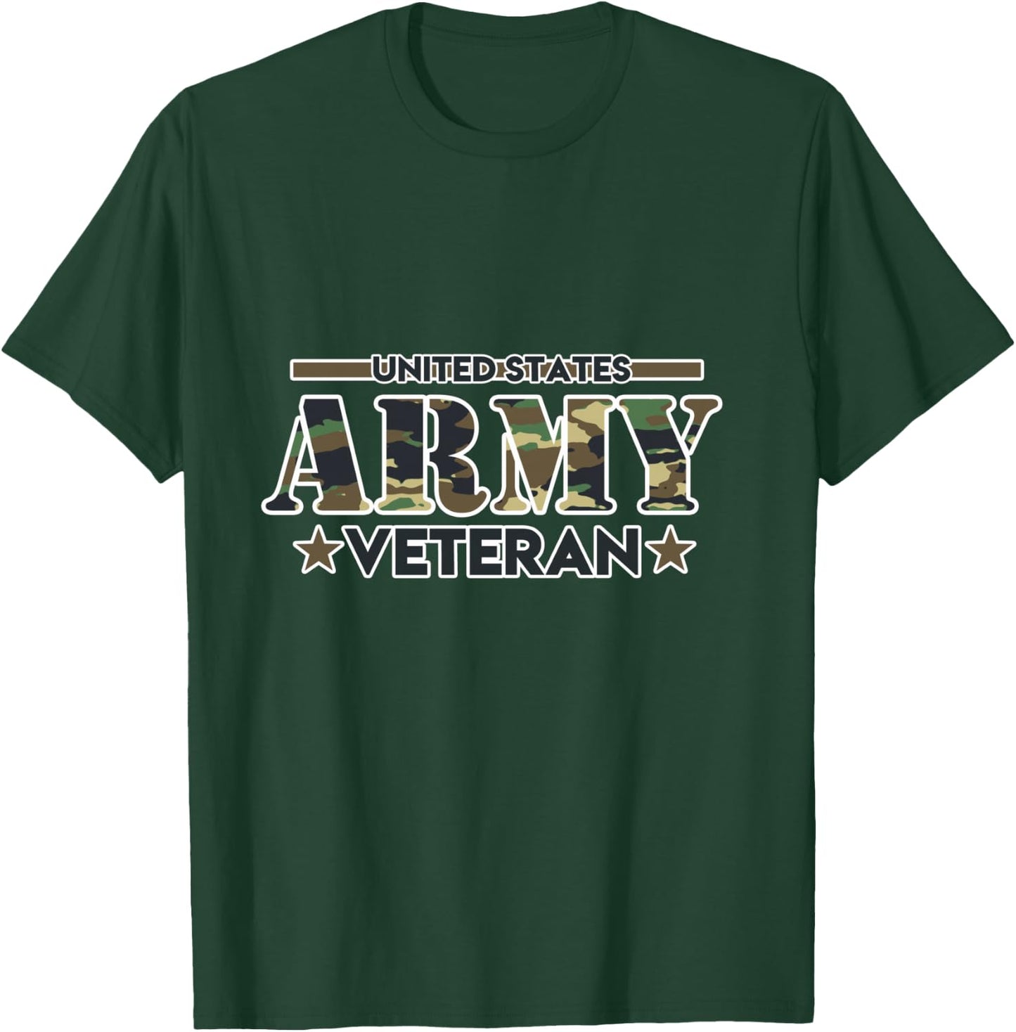 Veteran Shirt - United States Army Veteran T-Shirt - T-Shirt | Forest