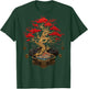 Back Print Vintage Y2K Streetwear Fashion Women Men Bonsai T-Shirt - T-Shirt | Forest