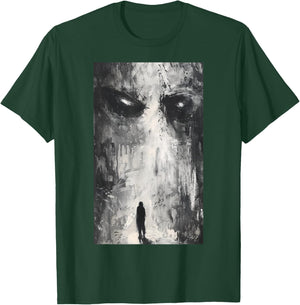 Dark Gothic Demon Path Horror Art Evil Grunge Goth Aesthetic , Small, Black T-Shirt - T-Shirt | Forest