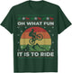 Mountain Bike Ugly Sweater Christmas Gift Women T-Shirt - T-Shirt | Forest