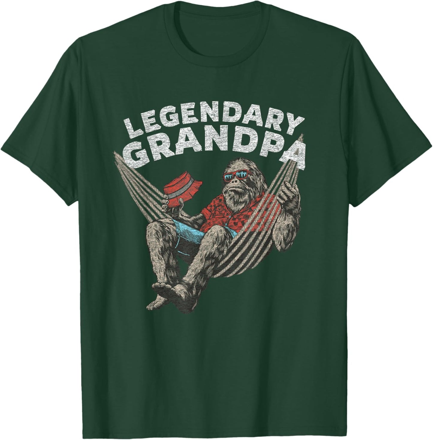 Funny Grandpa Legendary Saying T-Shirt - T-Shirt | Forest