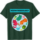Meowcrobiology Cat Science - Classic Fit, Short Sleeve, Adult T-Shirt - T-Shirt | Forest