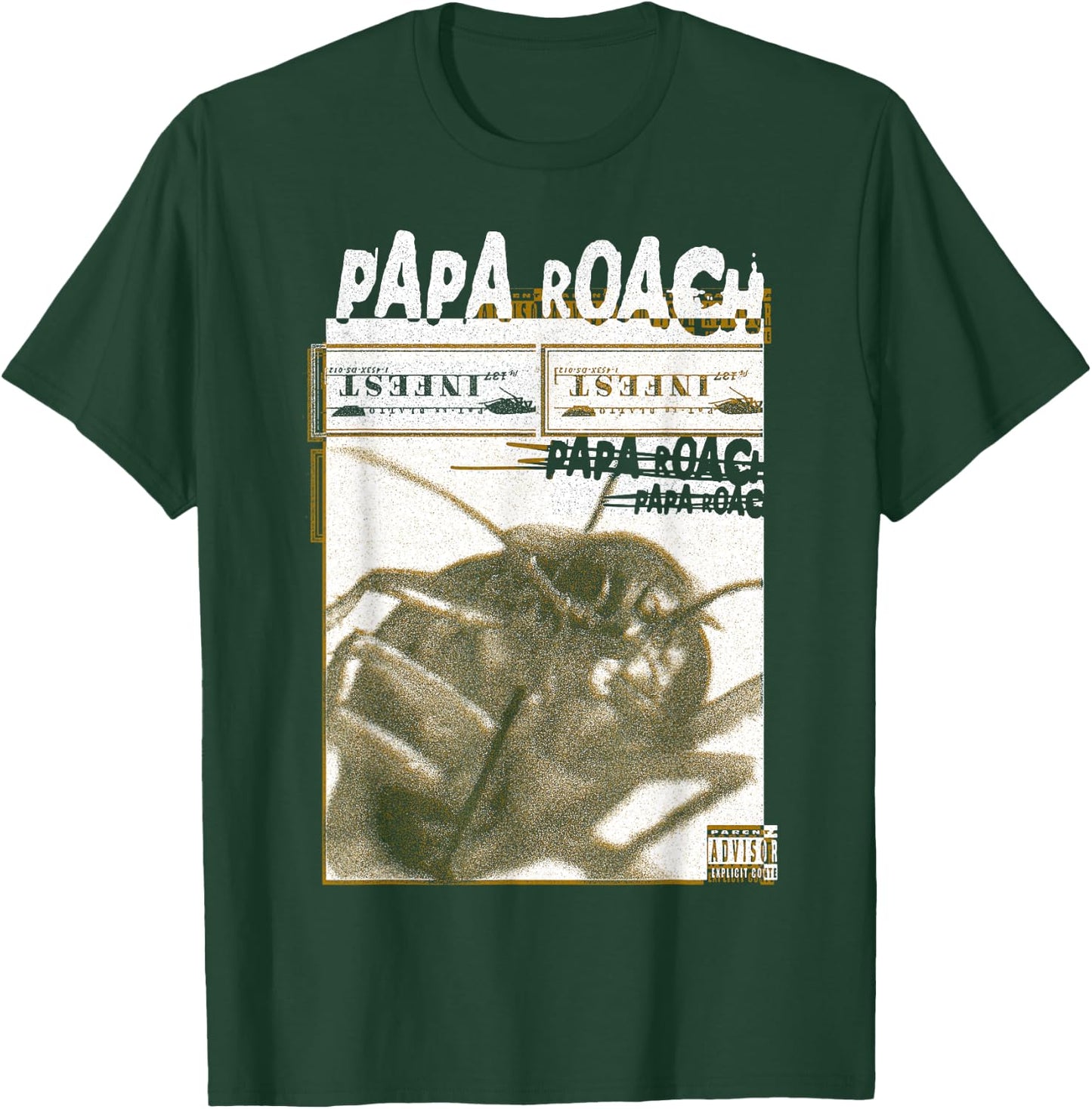 Papa Roach - Official Merchandise - Infest Photo T-Shirt - T-Shirt | Forest
