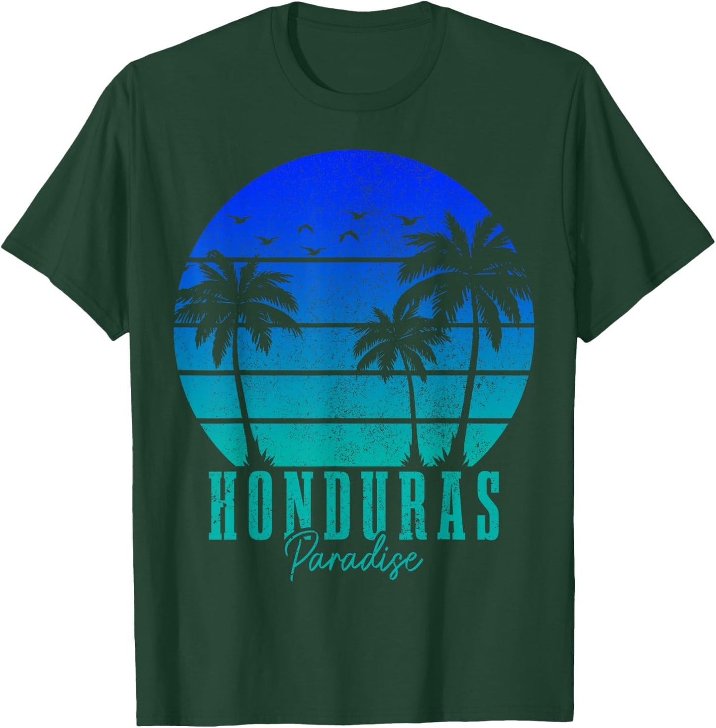 Honduras vintage surfer souvenir T-Shirt - T-Shirt | Forest