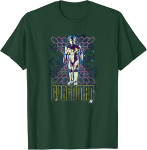80s Cyberman Retro Futuristic Cyber Sci-Fi Fan T-Shirt - T-Shirt | Forest