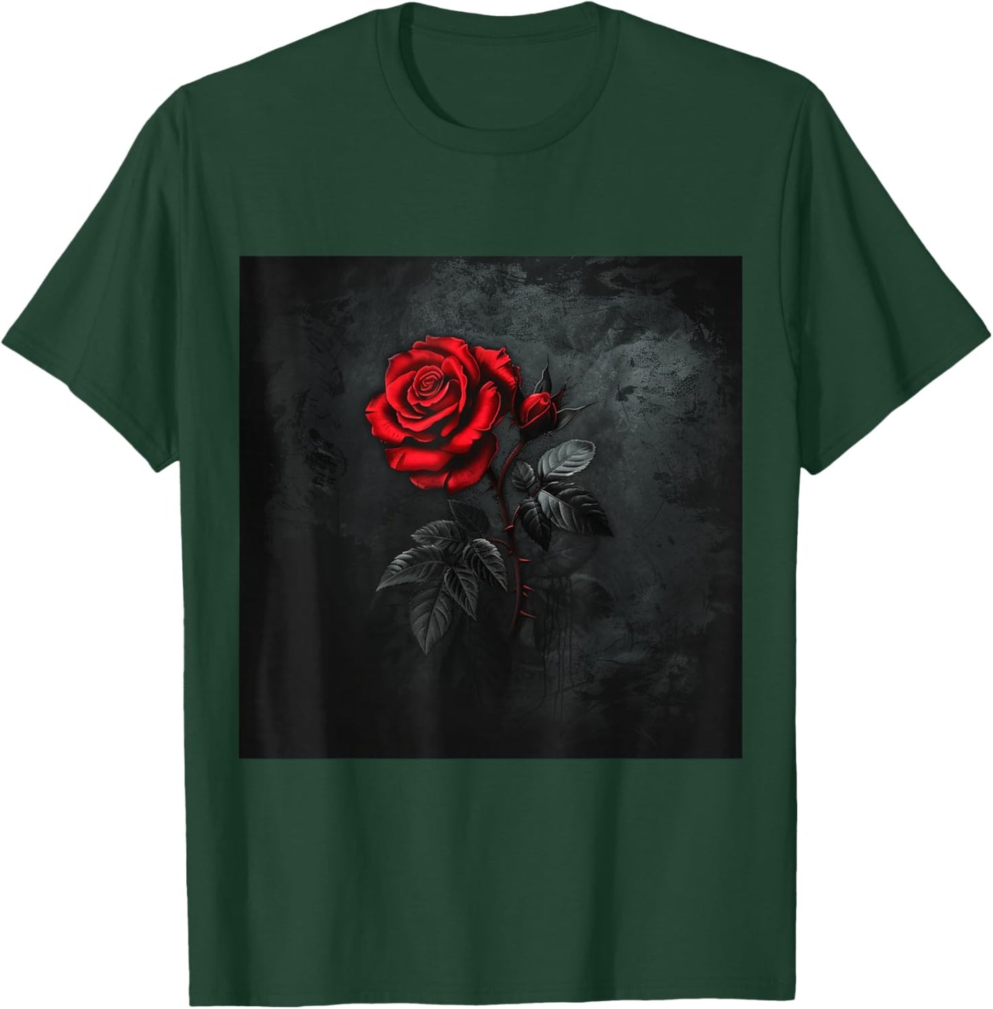 Vintage rose tattoo T-Shirt - T-Shirt | Forest