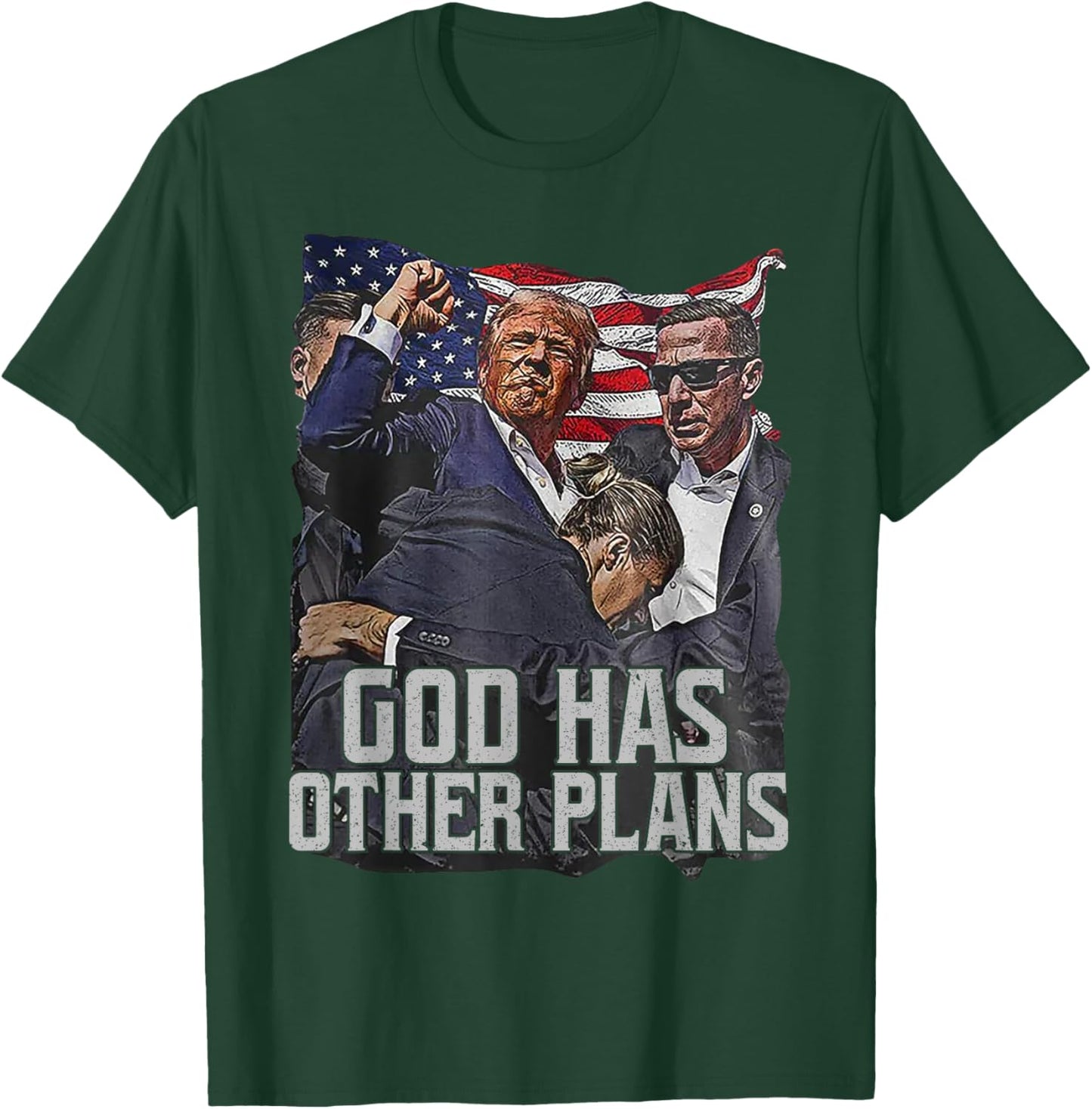 Trump God Has Other Plans T-Shirt - T-Shirt | Forest