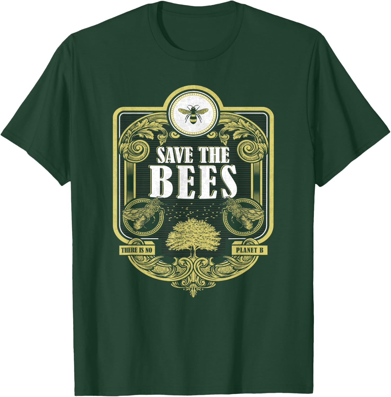 Save the Bees Honeybee Lovers and Beekeepers T-Shirt - T-Shirt | Forest